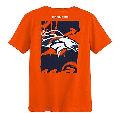 Preschool Outerstuff Orange Denver Broncos Posterize T-Shirt