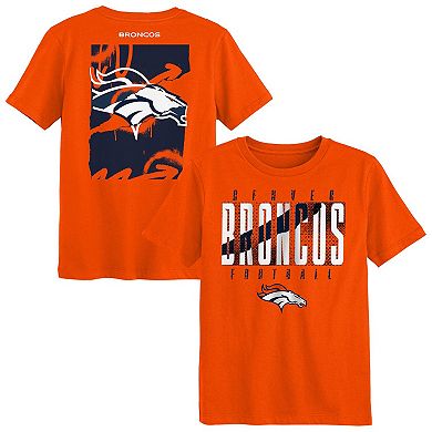 Preschool Outerstuff Orange Denver Broncos Posterize T-Shirt