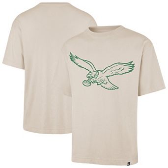 Men's '47 Tan Philadelphia Eagles Bouldering Imprint Ravine Foundation Throwback T-Shirt