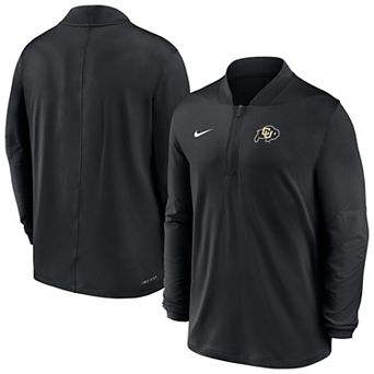 Men's Nike Black Colorado Buffaloes Dri-FIT Half-Zip Pullover