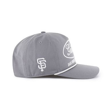 Men's '47 Gray San Francisco Giants Foundational Hitch Adjustable Hat