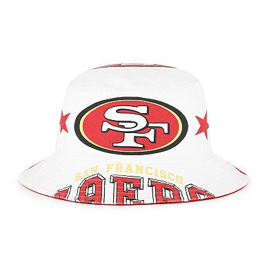 Women's '47 White San Francisco 49ers Energize Bucket Hat