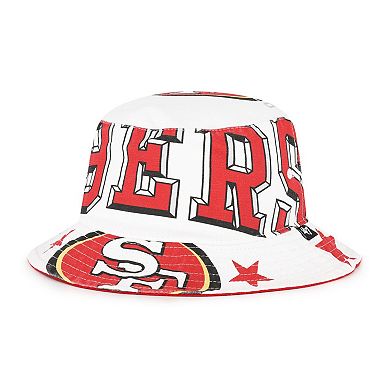Women's '47 White San Francisco 49ers Energize Bucket Hat