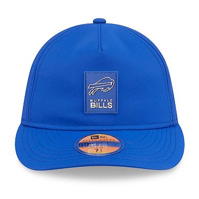Men's New Era Royal Buffalo Bills 2025 Sideline Retro Crown 59FIFTY Fitted Hat