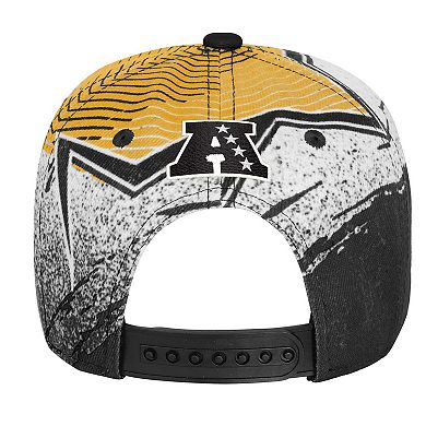 Youth Outerstuff Black Pittsburgh Steelers Make Noise Adjustable Hat