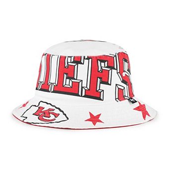 Women's '47 White Kansas City Chiefs Energize Bucket Hat
