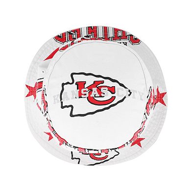 Women's '47 White Kansas City Chiefs Energize Bucket Hat