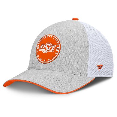 Men's Fanatics Heather Gray Oklahoma State Cowboys Trigger Flex Hat