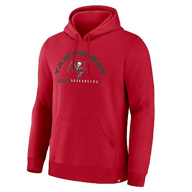 Men's Fanatics Red Tampa Bay Buccaneers Delay of Game Legacy Pullover Hoodie