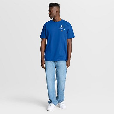 Men's Fanatics Royal Indianapolis Colts Passing Pocket Legacy T-Shirt