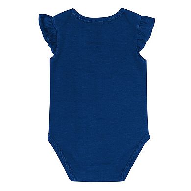 Girls Newborn & Infant Outerstuff Indianapolis Colts The Sunshine Two-Piece Bodysuit Set