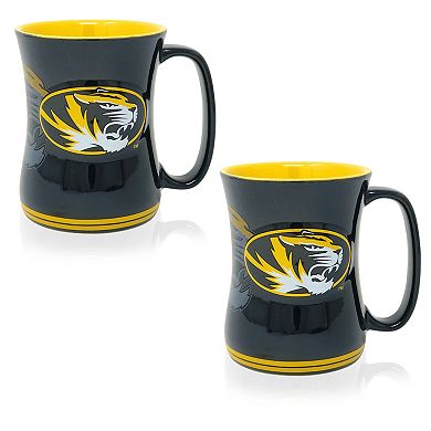 Missouri Tigers 16oz. Sculpted Barista Mug Two-Pack