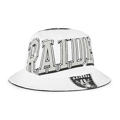 Women's '47 White Las Vegas Raiders Energize Bucket Hat