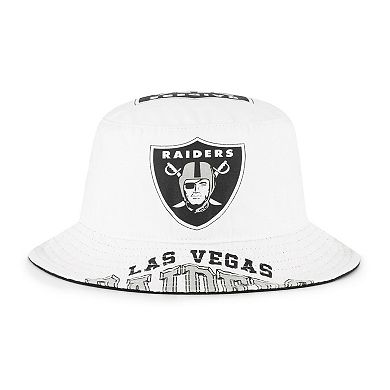 Women's '47 White Las Vegas Raiders Energize Bucket Hat