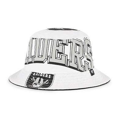 Women's '47 White Las Vegas Raiders Energize Bucket Hat