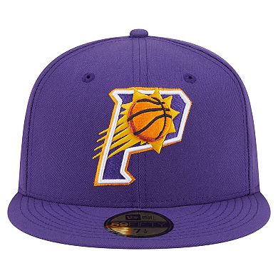 Men's New Era Purple Phoenix Suns Deceptor 59FIFTY Fitted Hat