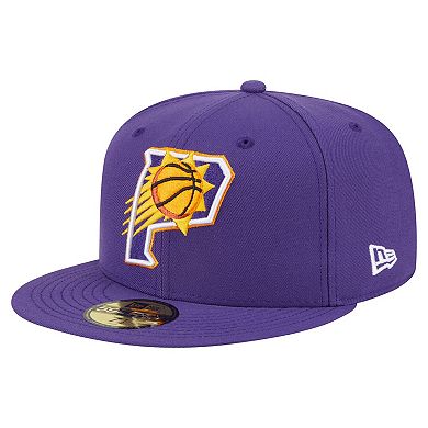 Men's New Era Purple Phoenix Suns Deceptor 59FIFTY Fitted Hat