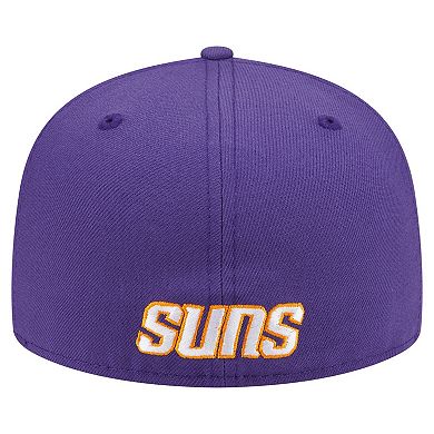 Men's New Era Purple Phoenix Suns Deceptor 59FIFTY Fitted Hat