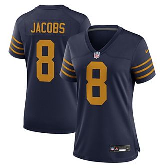 Women's Nike Josh Jacobs Navy Green Bay Packers The 1923 Classic Game Jersey