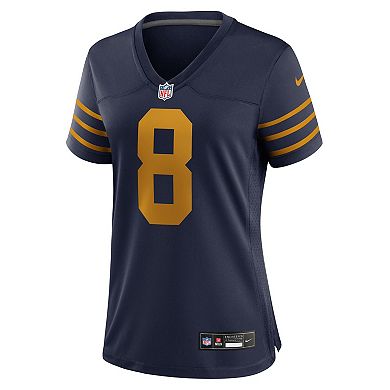 Women's Nike Josh Jacobs Navy Green Bay Packers The 1923 Classic Game Jersey