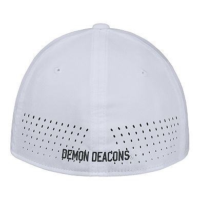 Men's Nike White Wake Forest Demon Deacons 2025 On-Field Performance Flex Hat