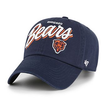 Women's '47 Navy Chicago Bears Ariana Clean Up Adjustable Hat