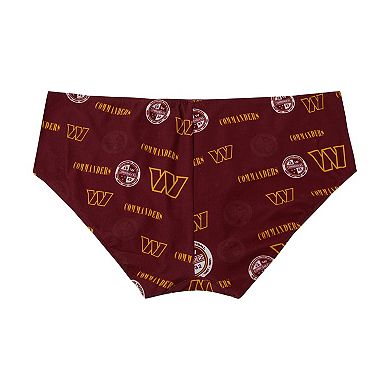 Women's Concepts Sport Burgundy Washington Commanders Mosaic Allover Print Knit Panty