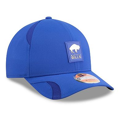 Men's New Era Royal Buffalo Bills 2025 Sideline Throwback M-Crown 9FORTY Adjustable Hat