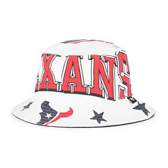 Women's '47 White Houston Texans Energize Bucket Hat
