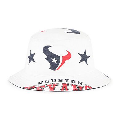 Women's '47 White Houston Texans Energize Bucket Hat