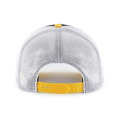 Youth '47 Black/Gold Missouri Tigers Super Stripe Hitch Adjustable Trucker Hat