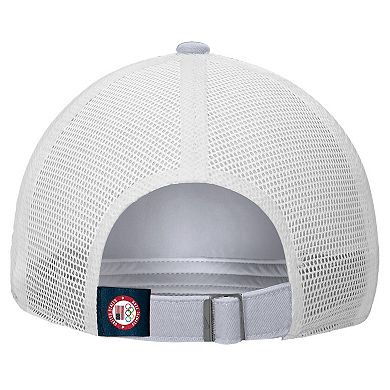 Men's Nike White Team USA Club Dri-FIT Trucker Adjustable Hat