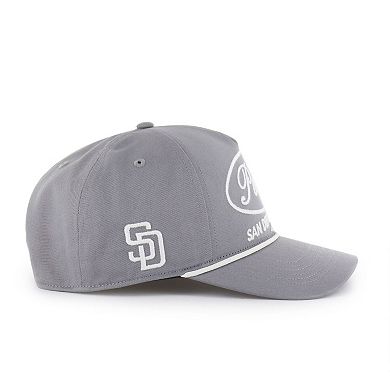 Men's '47 Gray San Diego Padres Foundational Hitch Adjustable Hat