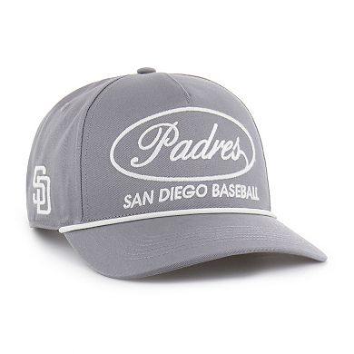Men's '47 Gray San Diego Padres Foundational Hitch Adjustable Hat
