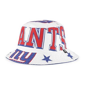 Women's '47 White New York Giants Energize Bucket Hat