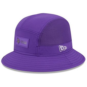 Men's New Era Purple Minnesota Vikings 2025 Sideline Bucket Hat