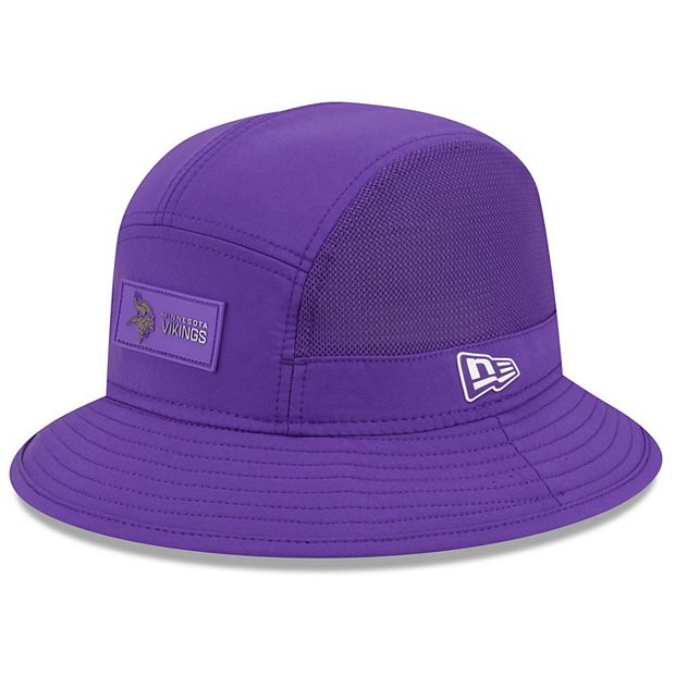 Men's New Era Purple Minnesota Vikings 2025 Sideline Bucket Hat