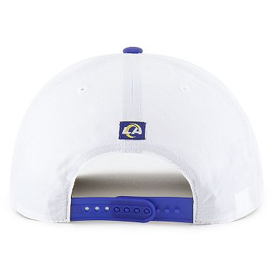 Men's '47 White/Royal Los Angeles Rams Suburbia Hitch Two-Tone Adjustable Hat