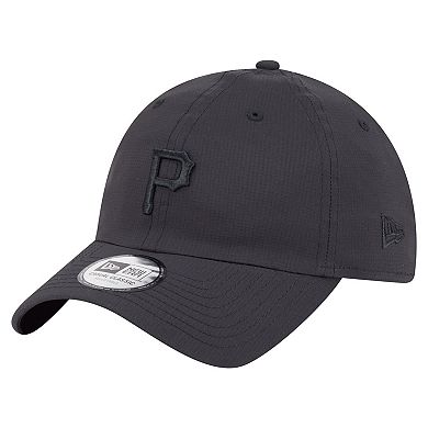 Men's New Era Black Pittsburgh Pirates Ripstop Casual Classic Adjustable Hat