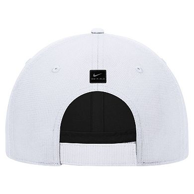 Men's Nike White Team USA On-Field Club Ripstop Dri-FIT Adjustable Hat