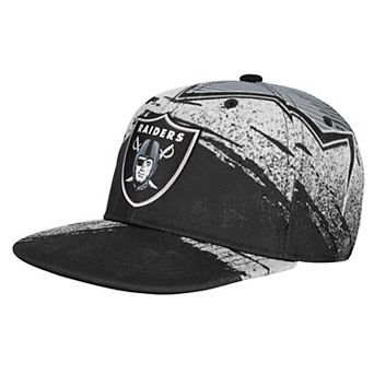 Youth Outerstuff Black Las Vegas Raiders Make Noise Adjustable Hat