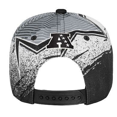 Youth Outerstuff Black Las Vegas Raiders Make Noise Adjustable Hat