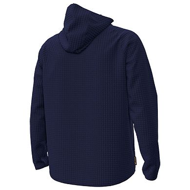 Men's Under Armour Navy Notre Dame Fighting Irish Unstoppable Raglan Full-Zip Jacket