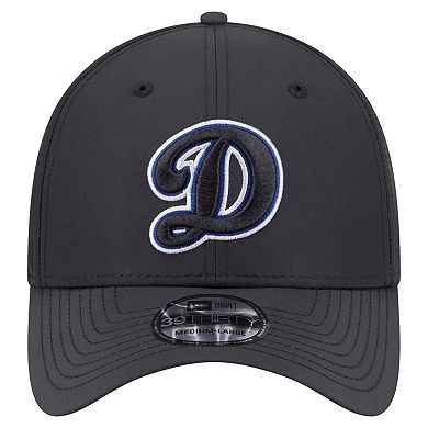 Men's New Era Black Los Angeles Dodgers Night 39THIRTY Flex Hat