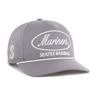 Men's '47 Gray Seattle Mariners Foundational Hitch Adjustable Hat