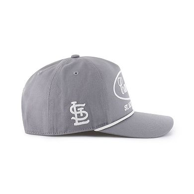 Men's '47 Gray St. Louis Cardinals Foundational Hitch Adjustable Hat