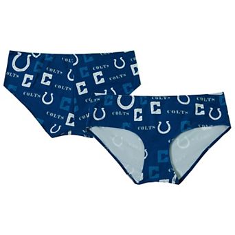 Women's Concepts Sport Blue Indianapolis Colts Mosaic Allover Print Knit Panty