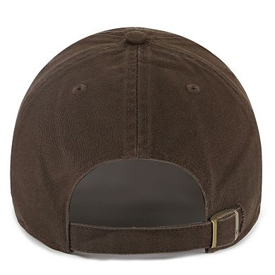 Women's '47 Brown Cleveland Browns Ariana Clean Up Adjustable Hat