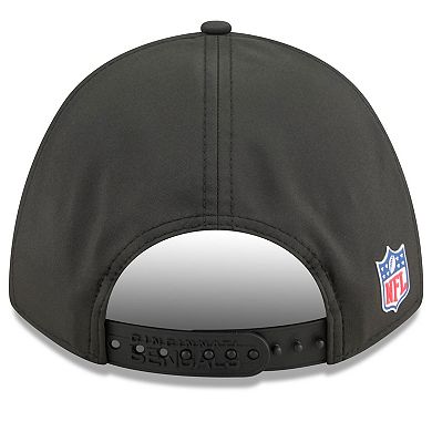 Youth New Era Black Cincinnati Bengals 2025 Sideline 9FORTY Adjustable Hat