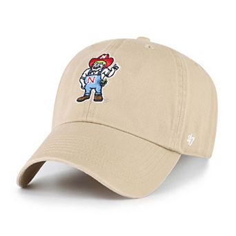 Youth '47 Khaki Nebraska Huskers Clean Up Adjustable Hat